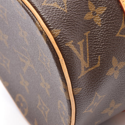 パピヨン26 モノグラム ハンドバッグ PVC レザー ブラウン ルイヴィトン バッグ LOUIS VUITTON