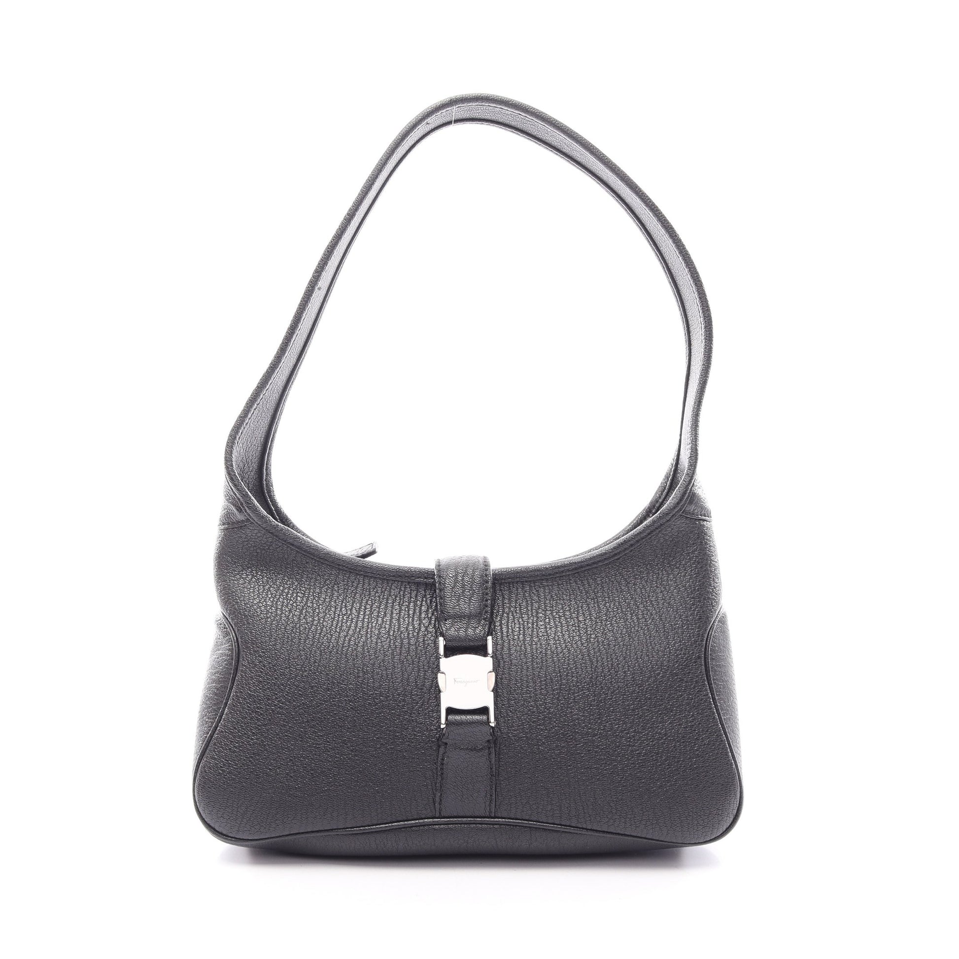 ワンショルダーバッグ レザー ブラック サルヴァトーレフェラガモ バッグ Salvatore Ferragamo