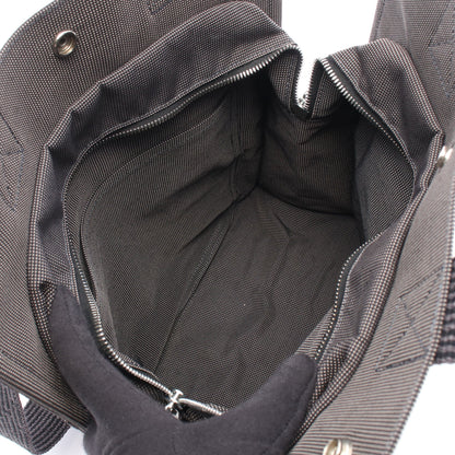 エールライン アドMM バックパック リュックサック キャンバス グレー シルバー金具 エルメス バッグ HERMES