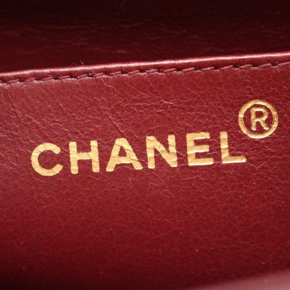 マドモアゼルステッチ チェーンショルダーバッグ ラムスキン ブラック ゴールド金具 シャネル バッグ CHANEL