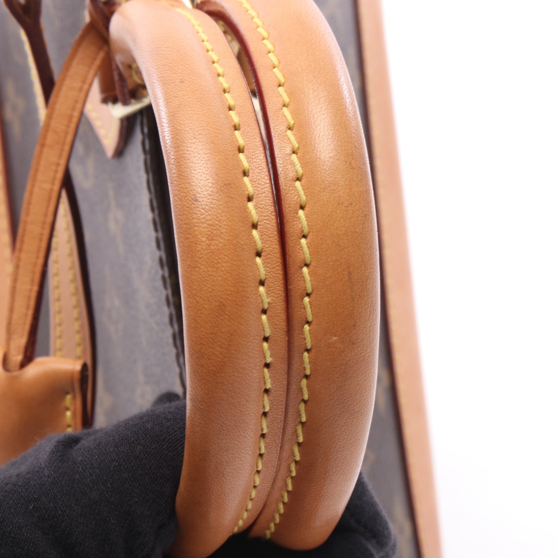 アルマBB モノグラム 2WAY ハンドバッグ PVC レザー ブラウン ルイヴィトン バッグ LOUIS VUITTON