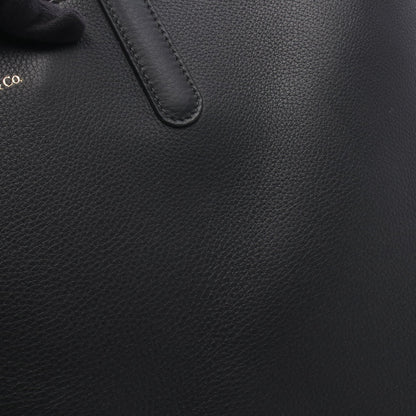 ショッピングバッグ ショルダーバッグ トートバッグ レザー ブラック ティファニー バッグ TIFFANY & Co.