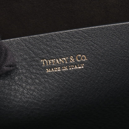 ショッピングバッグ ショルダーバッグ トートバッグ レザー ブラック ティファニー バッグ TIFFANY & Co.
