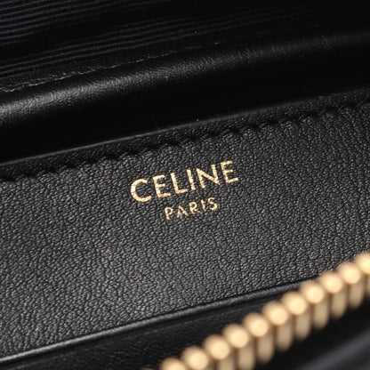 Cチャーム ボディバッグ ウエストバッグ ラムスキン ブラック セリーヌ バッグ CELINE
