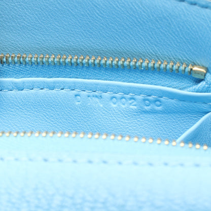 シネティック トゥーゴー セレステ ショルダーバッグ シェーブル ブルー ゴールド金具 D刻印 エルメス バッグ HERMES