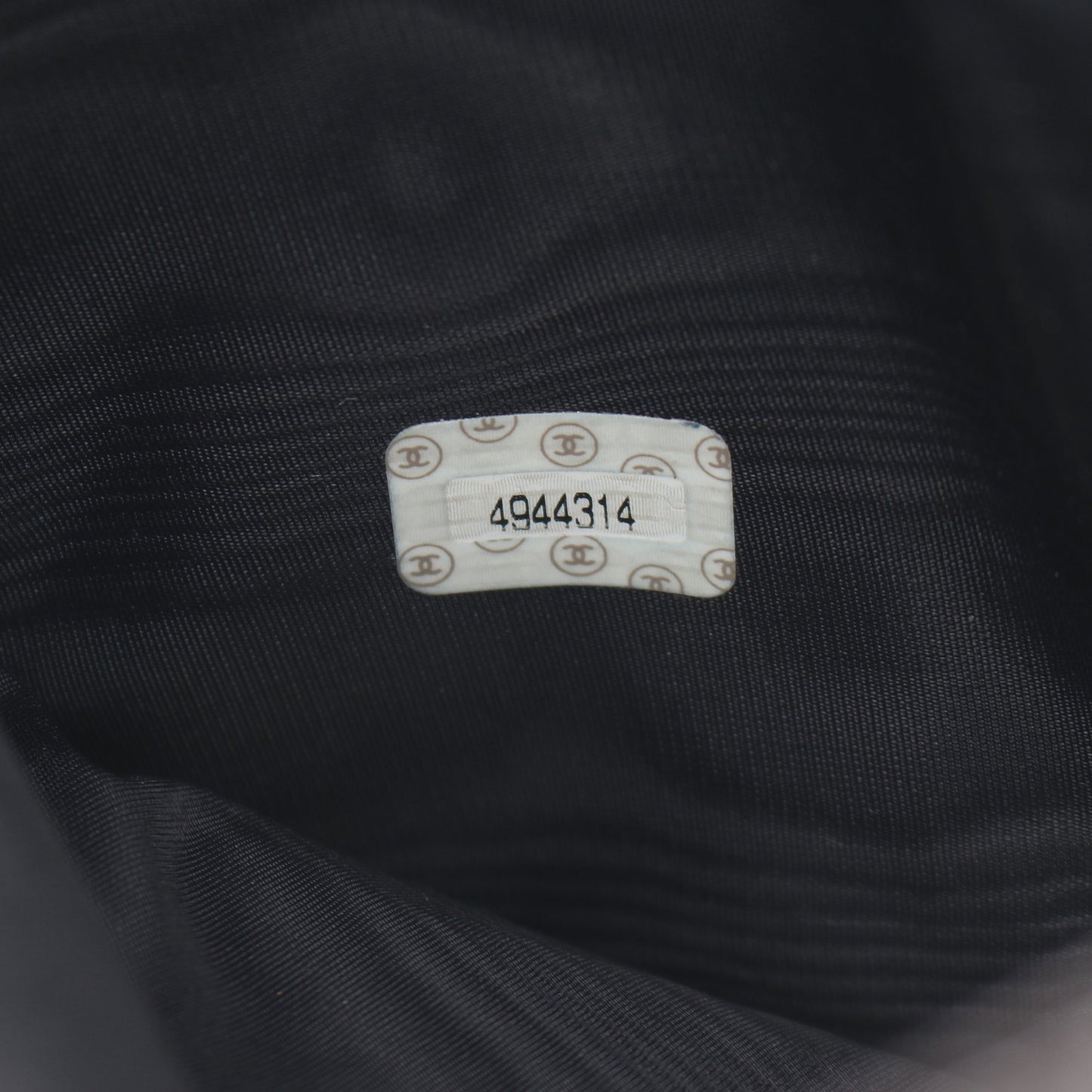 ココマーク 三つ折り財布 キャビアスキン ブラック ゴールド金具 シャネル 財布・小物 CHANEL