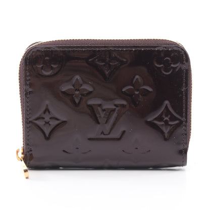 ジッピーコインパース モノグラムヴェルニ アマラント コインケース レザー ダークパープル ルイヴィトン 財布・小物 LOUIS VUITTON