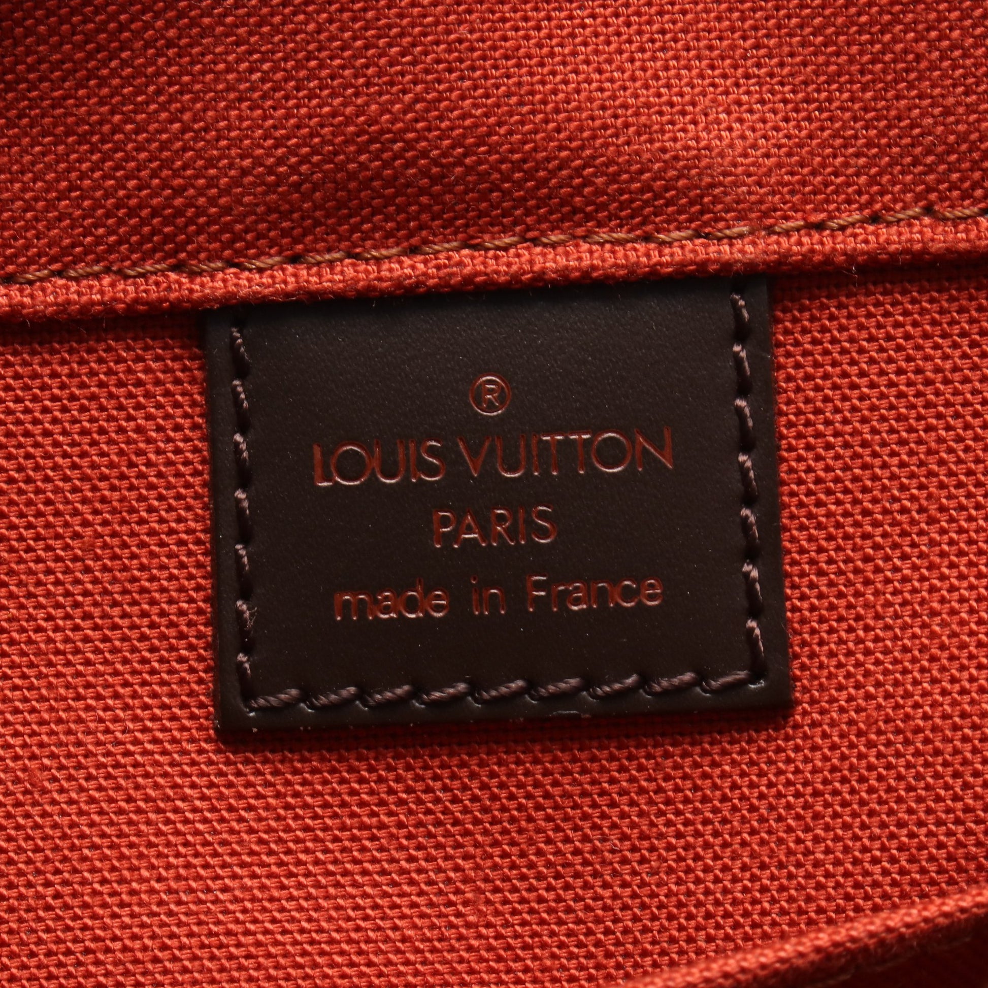 バスティーユ ダミエエベヌ ショルダーバッグ PVC レザー ブラウン ルイヴィトン バッグ LOUIS VUITTON