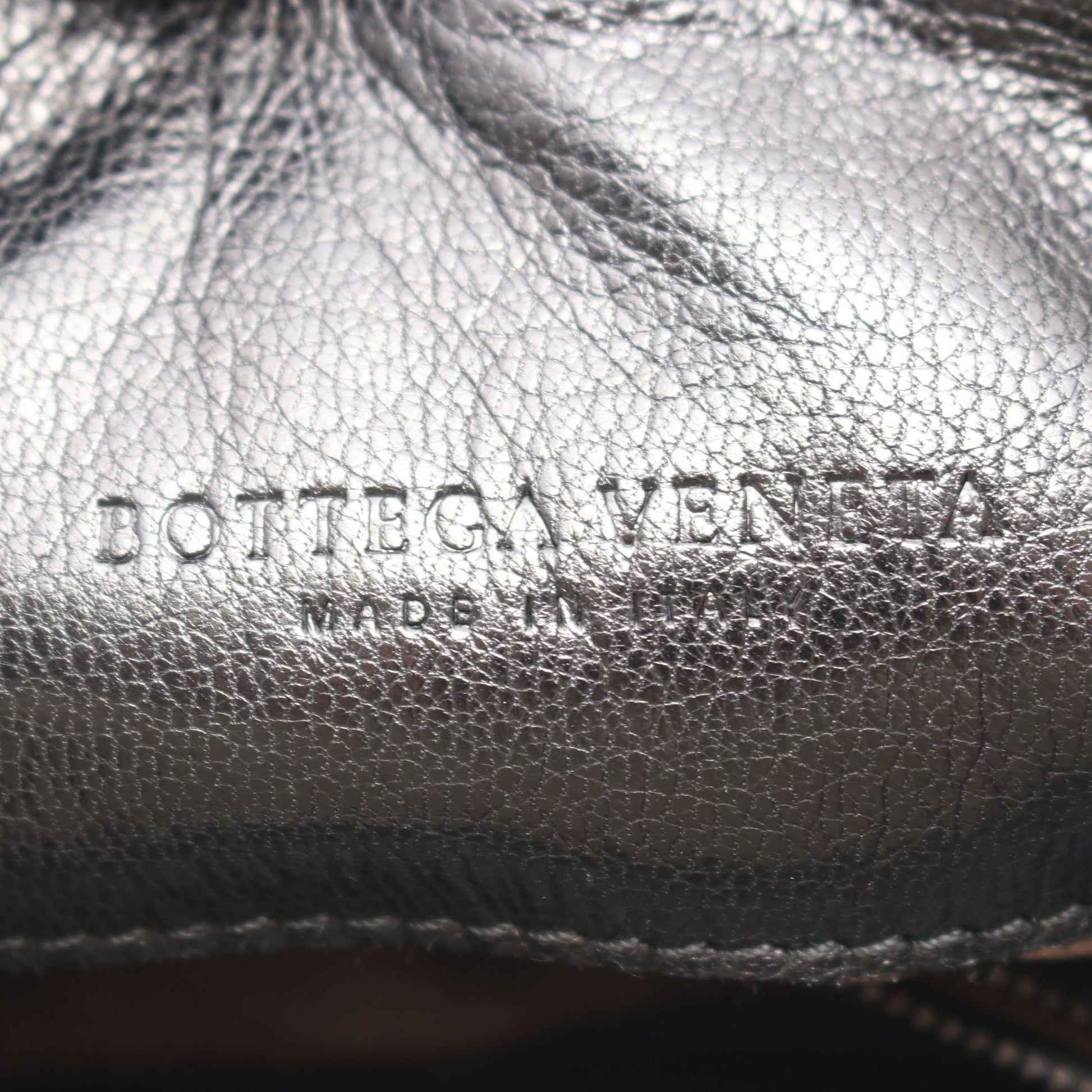 イントレチャート 2WAY ハンドバッグ レザー ボルドー ブラック ボッテガヴェネタ バッグ BOTTEGA VENETA