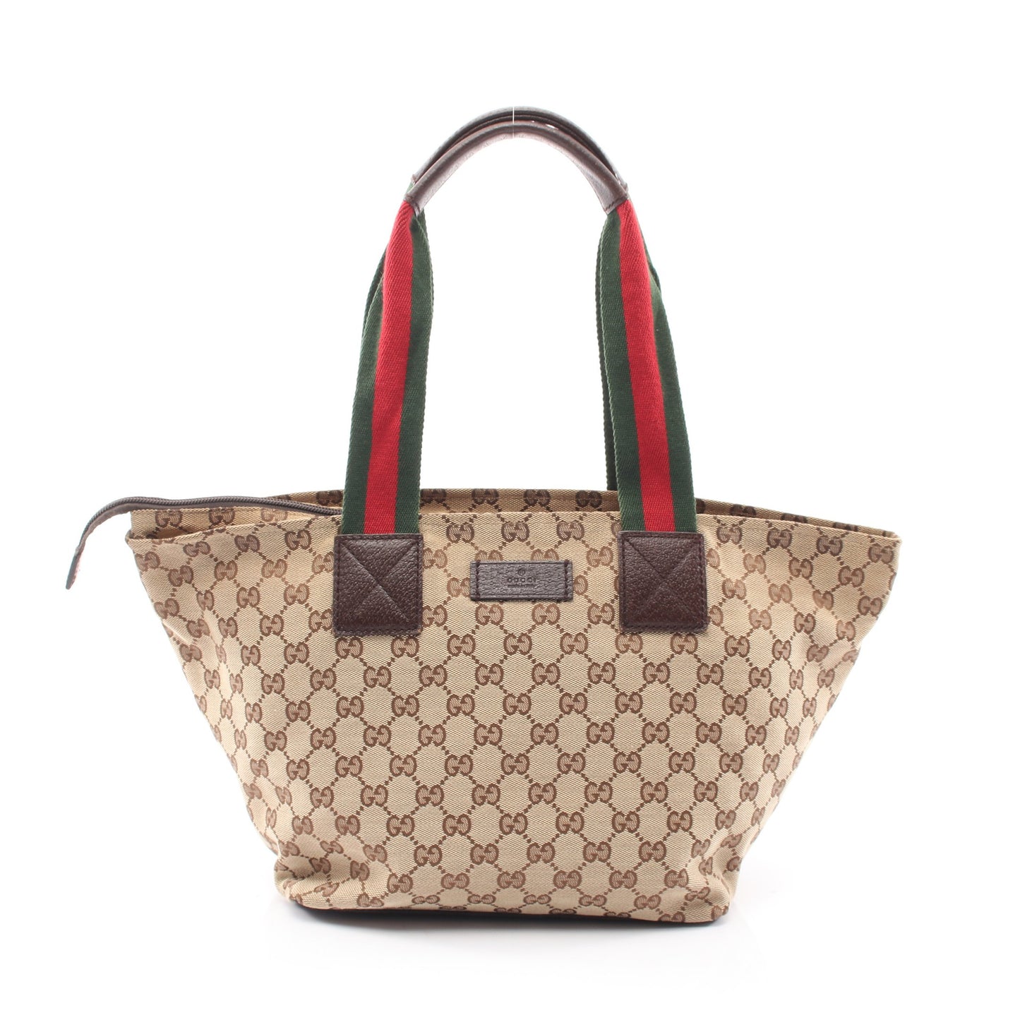 GGキャンバス シェリーライン ショルダーバッグ トートバッグ キャンバス レザー ベージュ マルチカラー グッチ バッグ GUCCI
