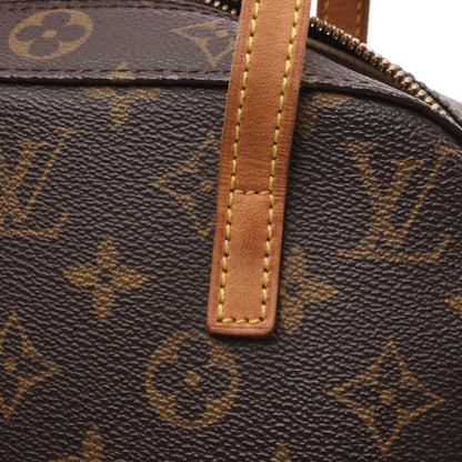 スポンティーニ モノグラム 2WAY ハンドバッグ PVC レザー ブラウン ルイヴィトン バッグ LOUIS VUITTON