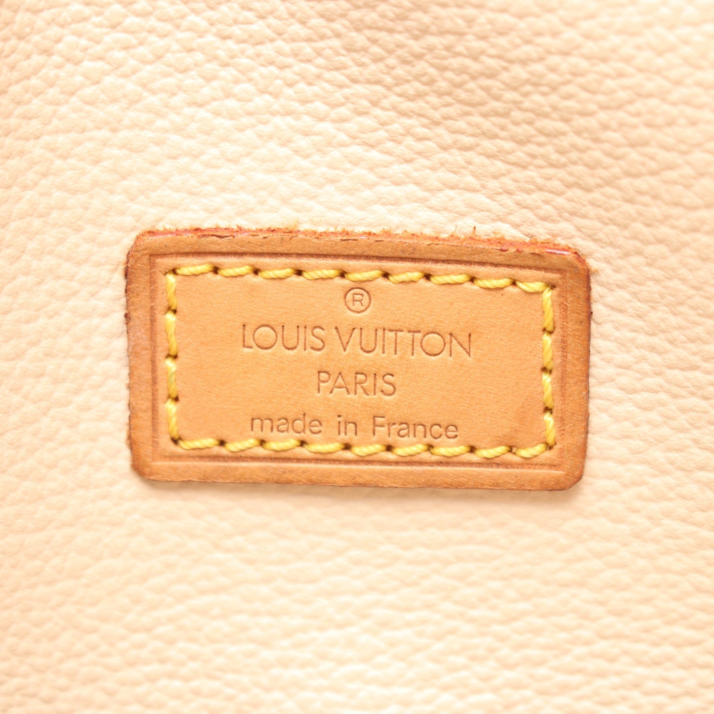 スポンティーニ モノグラム 2WAY ハンドバッグ PVC レザー ブラウン ルイヴィトン バッグ LOUIS VUITTON
