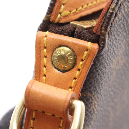ドルーオ モノグラム ショルダーバッグ PVC レザー ブラウン ルイヴィトン バッグ LOUIS VUITTON