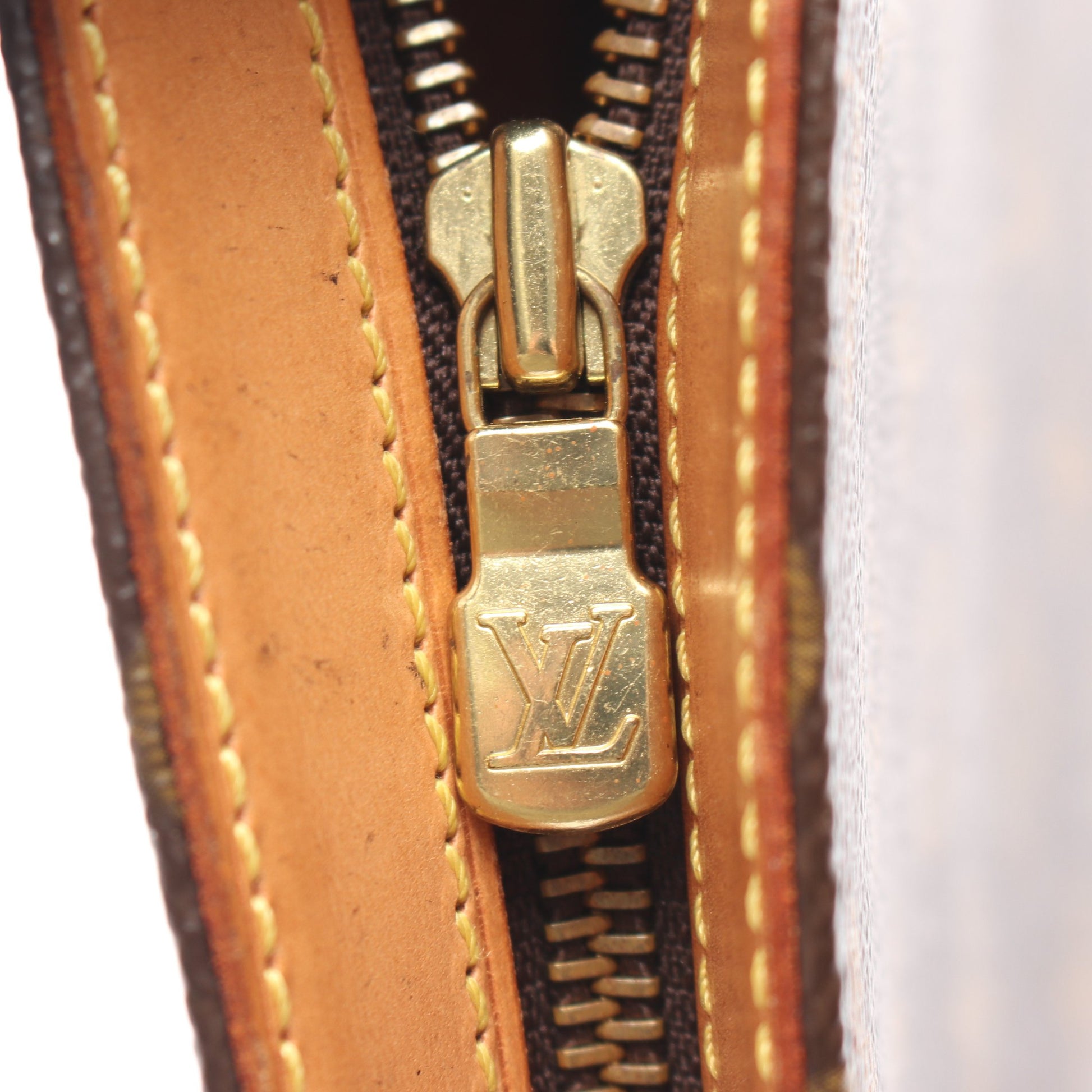 ドルーオ モノグラム ショルダーバッグ PVC レザー ブラウン ルイヴィトン バッグ LOUIS VUITTON