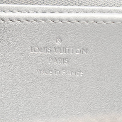 ジッピーウォレット モノグラムクッサン ラウンドファスナー長財布 レザー ホワイト ルイヴィトン 財布・小物 LOUIS VUITTON