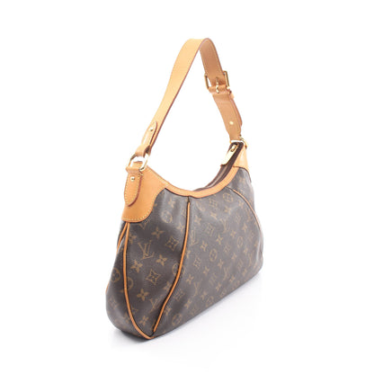 テムズGM モノグラム ショルダーバッグ PVC レザー ブラウン ルイヴィトン バッグ LOUIS VUITTON