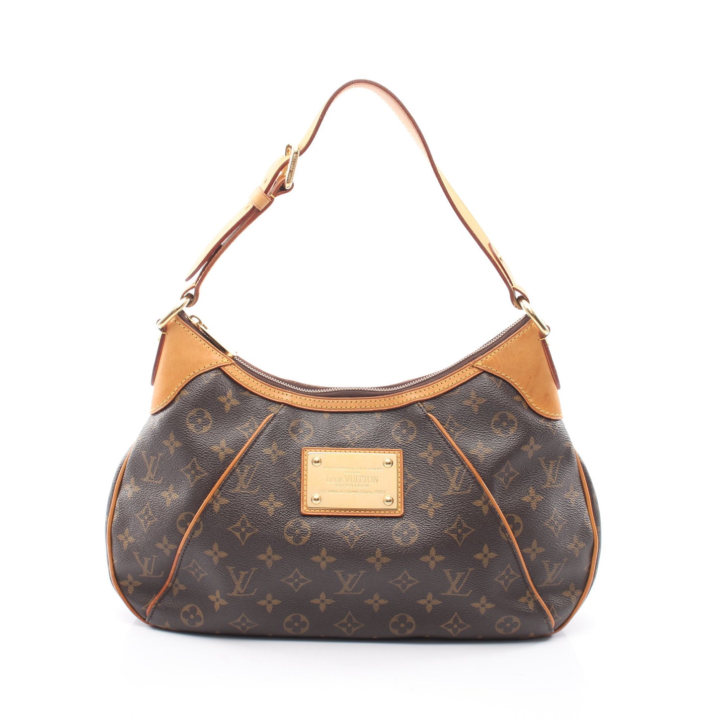 テムズGM モノグラム ショルダーバッグ PVC レザー ブラウン ルイヴィトン バッグ LOUIS VUITTON