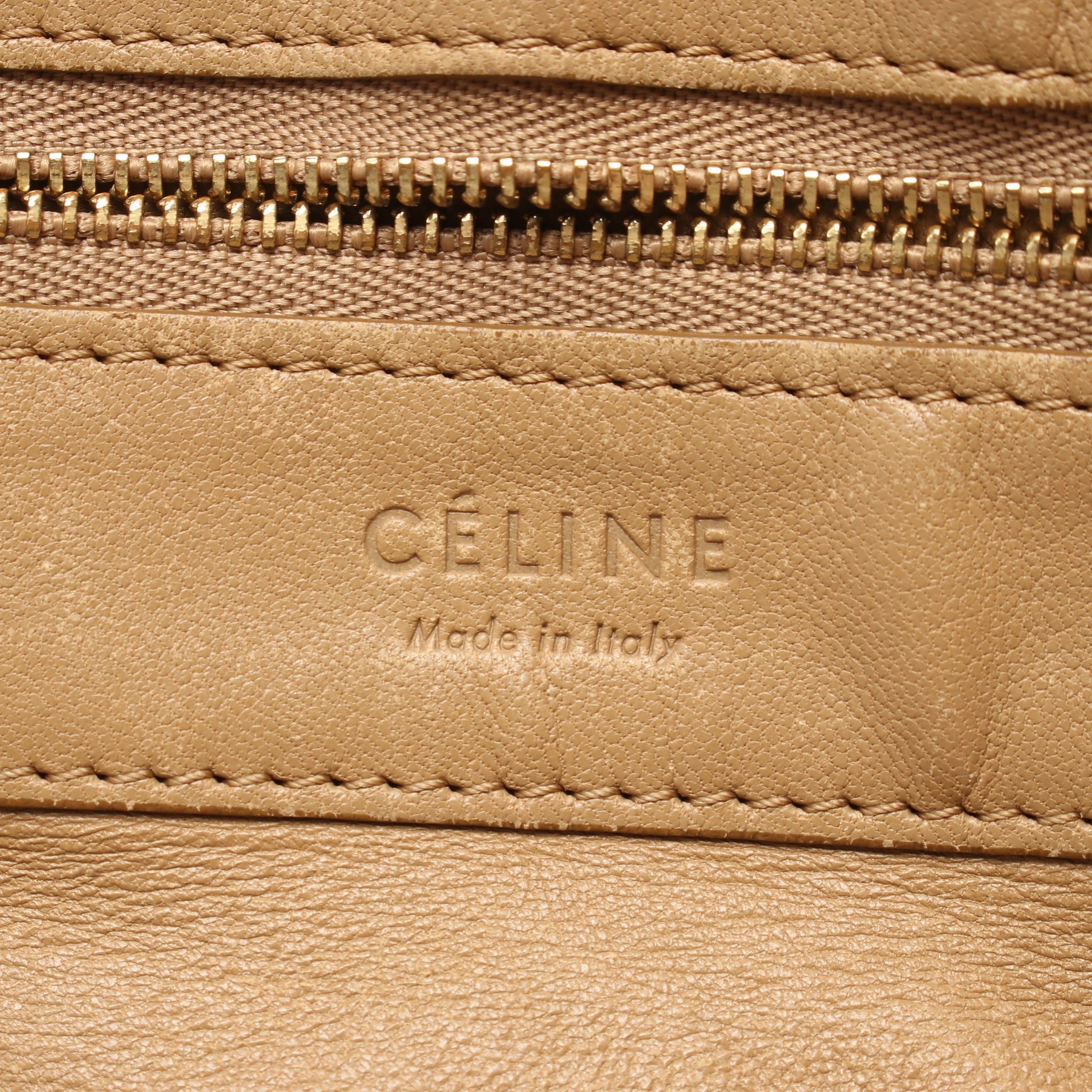 ホリゾンタルカバ バイカラー ショルダーバッグ トートバッグ レザー ベージュ ネイビー セリーヌ バッグ CELINE