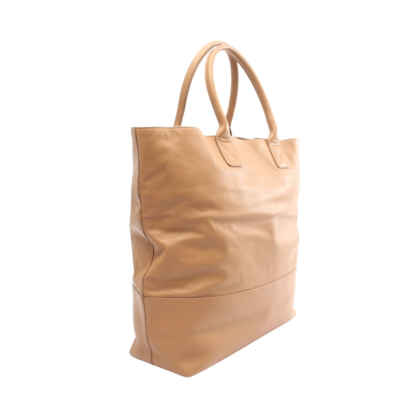 ハンドバッグ トートバッグ レザー グレーベージュ ボッテガヴェネタ バッグ BOTTEGA VENETA