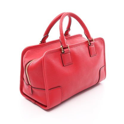アマソナ28 ハンドバッグ レザー レッド ロエベ バッグ LOEWE