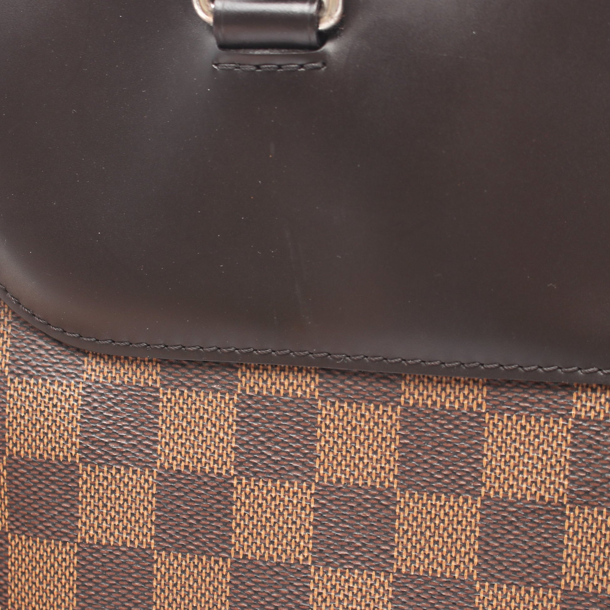 PDJ ポルトドキュマンジュール NM ダミエエベヌ ブリーフケース ビジネスバッグ PVC レザー ブラウン ルイヴィトン バッグ LOUIS VUITTON