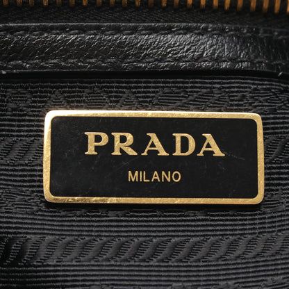 ショルダーバッグ レザー ブラック プラダ バッグ PRADA