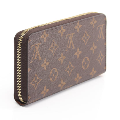 ジッピーウォレット モノグラム ラウンドファスナー長財布 PVC ブラウン ルイヴィトン 財布・小物 LOUIS VUITTON