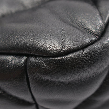 19 ディズヌフ マトラッセ コンビ金具 2WAY チェーンショルダーバッグ ラムスキン ブラック シャネル バッグ CHANEL