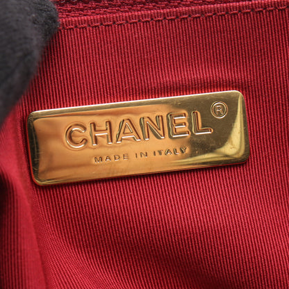 19 ディズヌフ マトラッセ コンビ金具 2WAY チェーンショルダーバッグ ラムスキン ブラック シャネル バッグ CHANEL