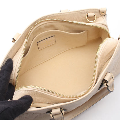オンザゴー EW モノグラムアンプラント クレーム 2WAY ハンドバッグ レザー アイボリー ルイヴィトン バッグ LOUIS VUITTON