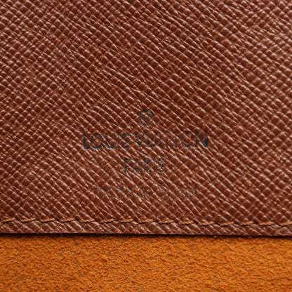 ミュゼットタンゴ ロングストラップ モノグラム ショルダーバッグ PVC レザー ブラウン ルイヴィトン バッグ LOUIS VUITTON