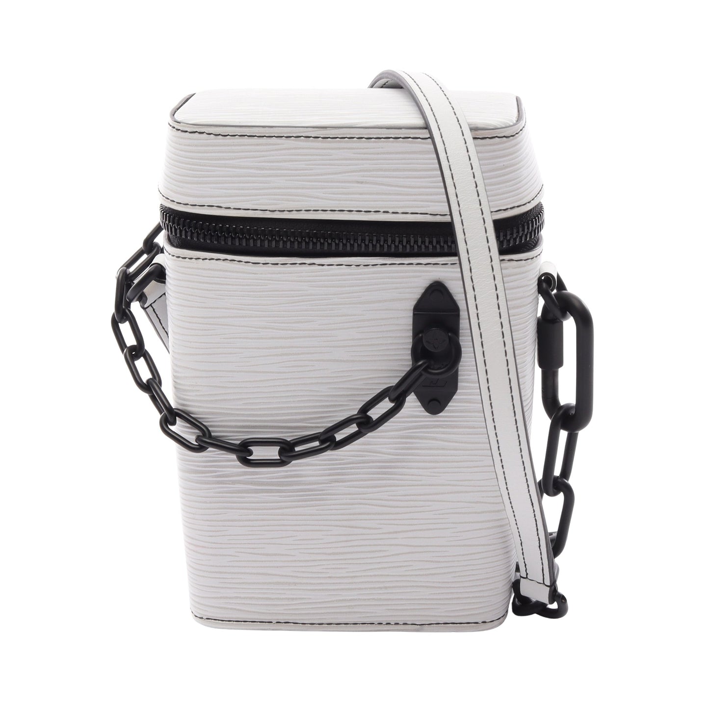 フォンボックス エピ ブロン ショルダーバッグ レザー ホワイト ルイヴィトン バッグ LOUIS VUITTON