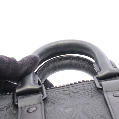 キーポル バンドリエール25 トリヨンモノグラム ノワール 2WAY ハンドバッグ レザー ブラック ルイヴィトン バッグ LOUIS VUITTON