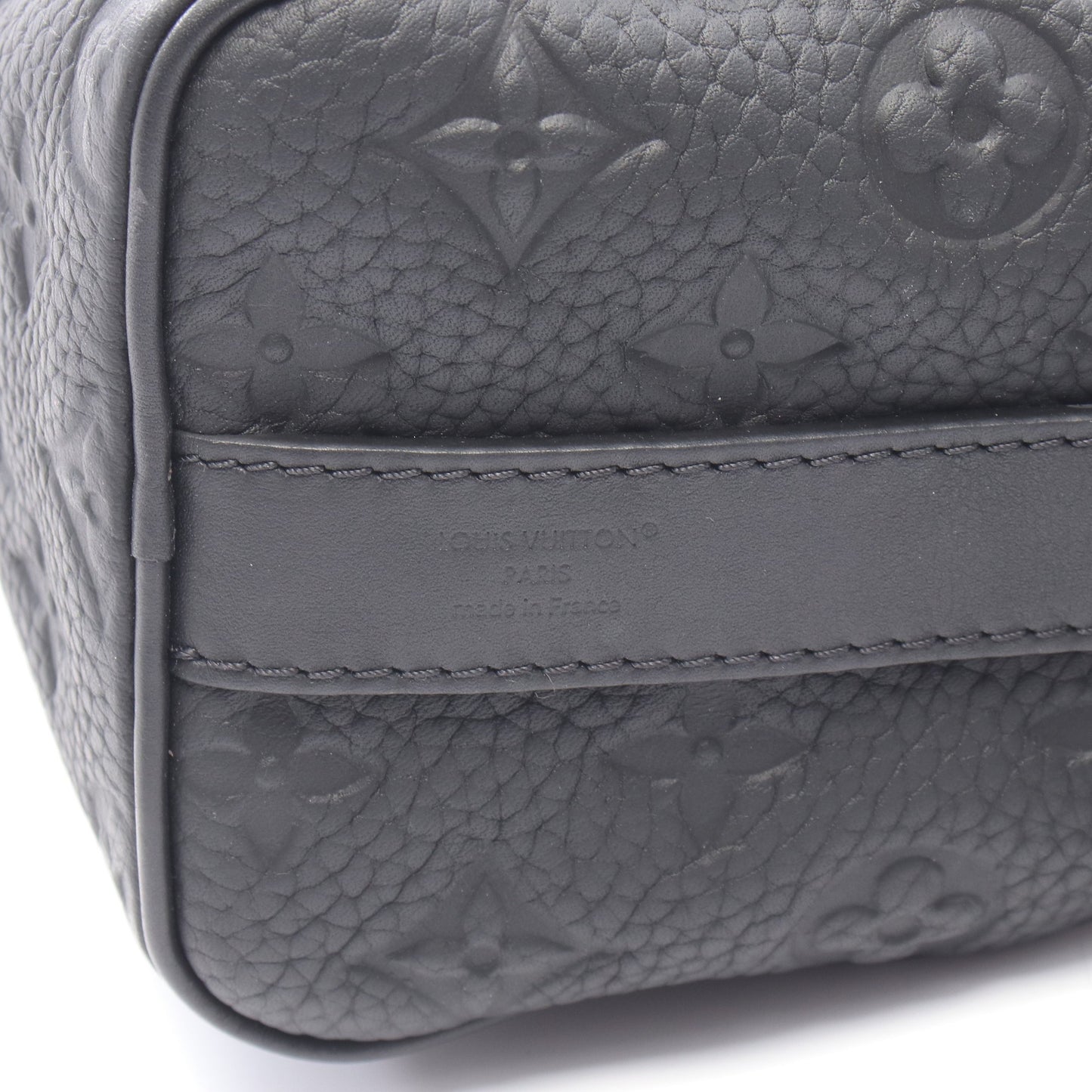 キーポル バンドリエール25 トリヨンモノグラム ノワール 2WAY ハンドバッグ レザー ブラック ルイヴィトン バッグ LOUIS VUITTON