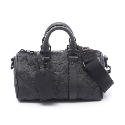 キーポル バンドリエール25 トリヨンモノグラム ノワール 2WAY ハンドバッグ レザー ブラック ルイヴィトン バッグ LOUIS VUITTON