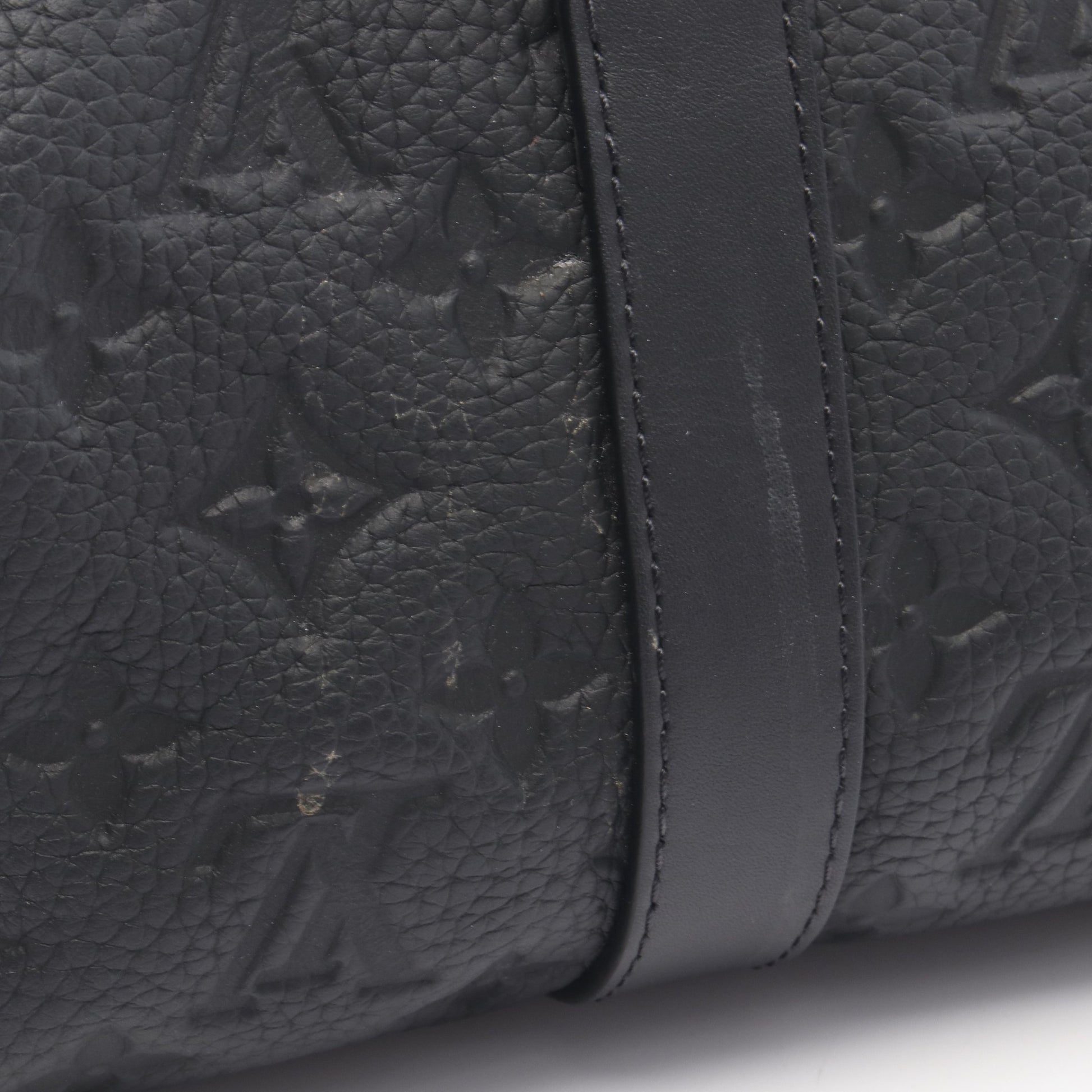 キーポル バンドリエール25 トリヨンモノグラム ノワール 2WAY ハンドバッグ レザー ブラック ルイヴィトン バッグ LOUIS VUITTON