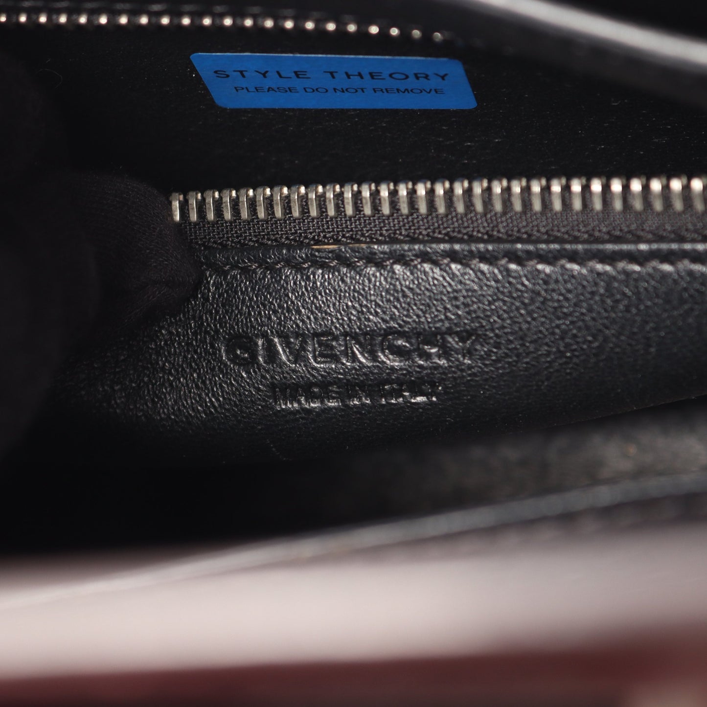 ホライゾン ミディアム 2WAY ハンドバッグ レザー ボルドー ジバンシィ バッグ GIVENCHY