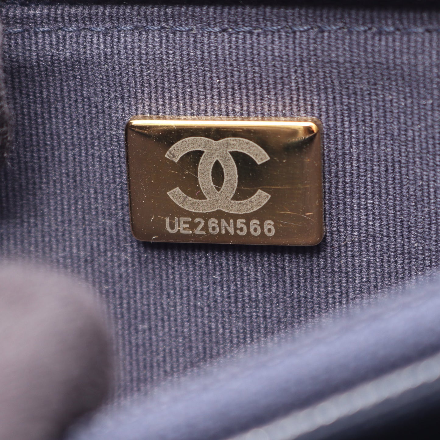 CHANEL19 チェーンウォレット ソフトキャビアスキン ネイビー ゴールド金具 シャネル バッグ CHANEL