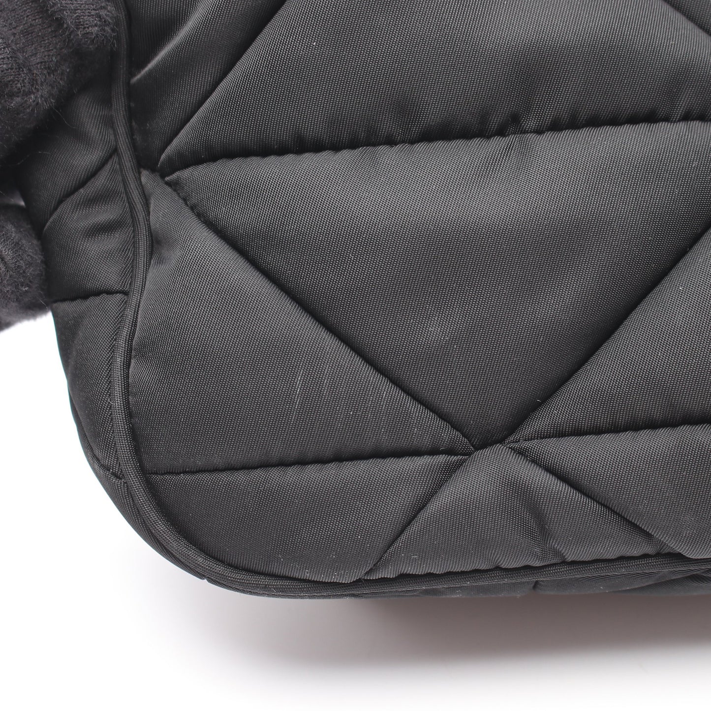 Re-Nylon TESSUTO QUILTING ショルダーバッグ ナイロン ブラック プラダ バッグ PRADA