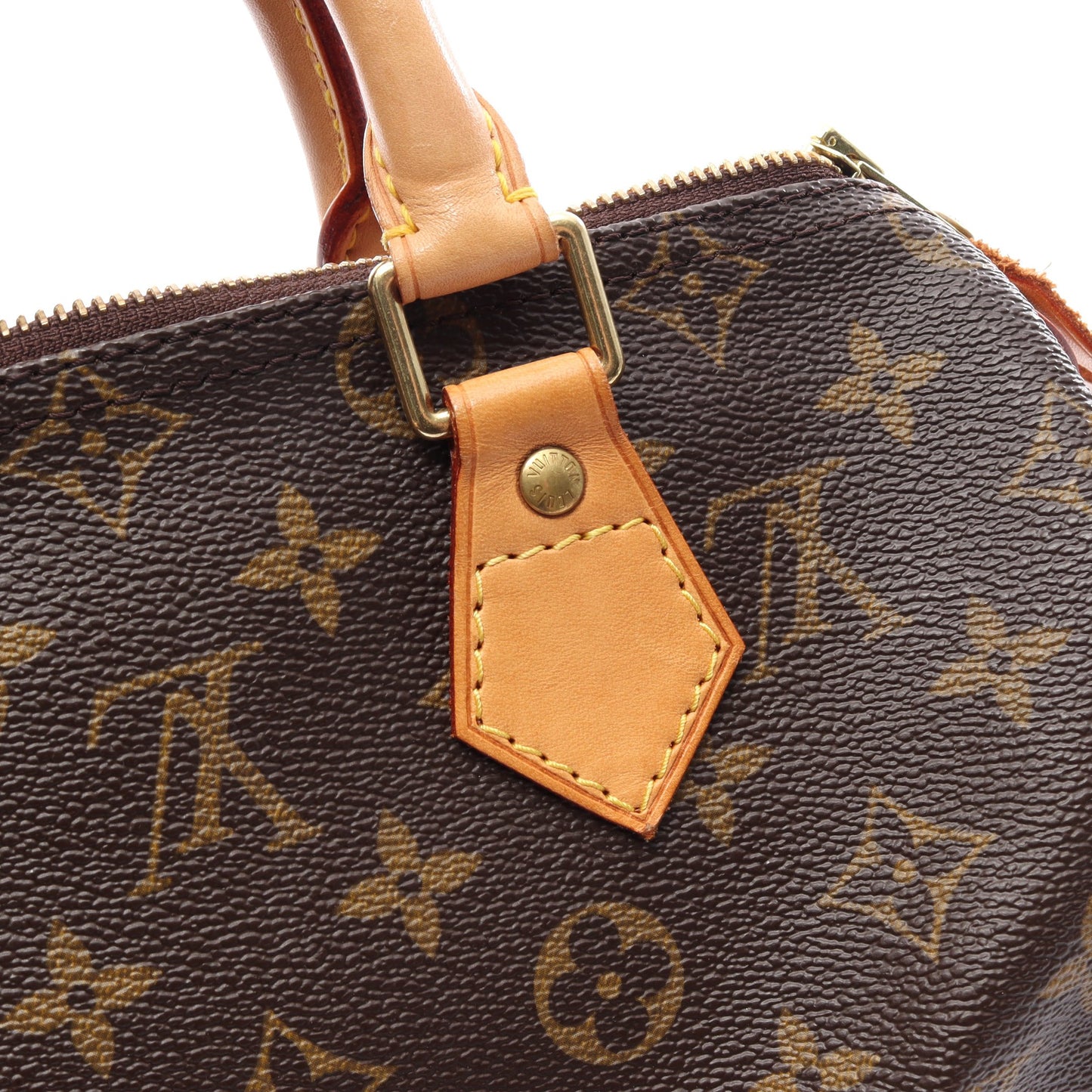 スピーディ25 モノグラム ハンドバッグ PVC レザー ブラウン ルイヴィトン バッグ LOUIS VUITTON