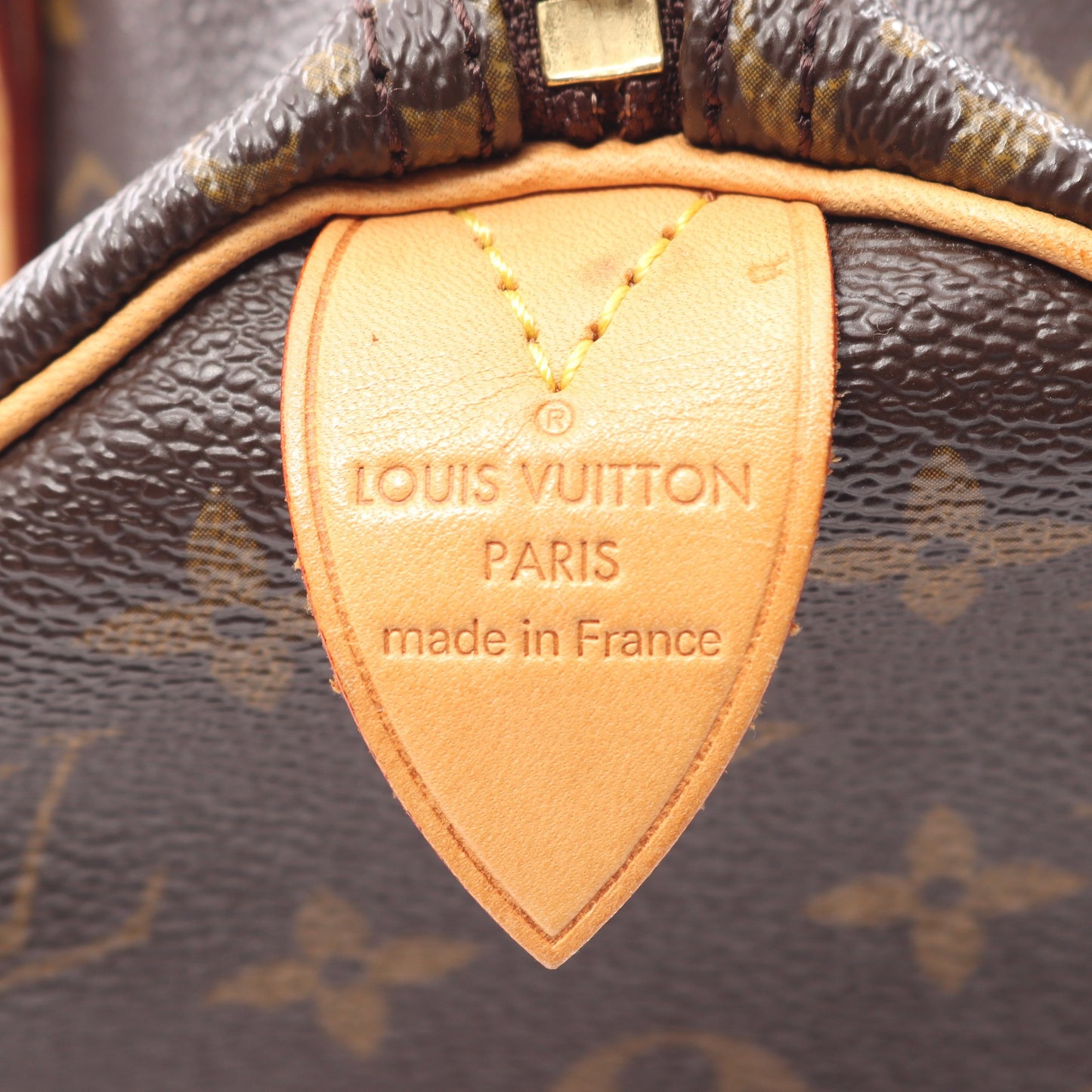 スピーディ25 モノグラム ハンドバッグ PVC レザー ブラウン ルイヴィトン バッグ LOUIS VUITTON