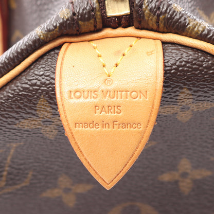 スピーディ25 モノグラム ハンドバッグ PVC レザー ブラウン ルイヴィトン バッグ LOUIS VUITTON
