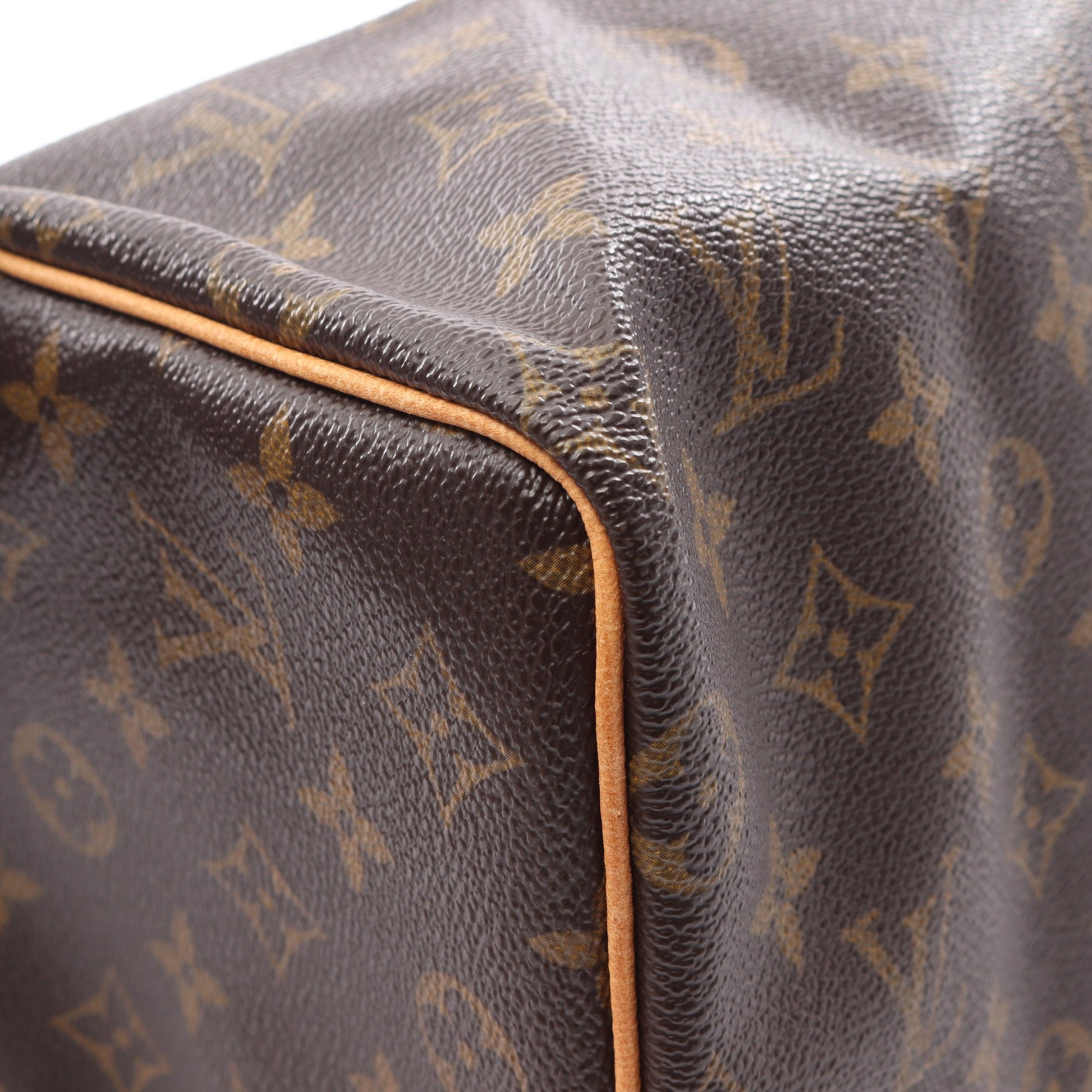 スピーディ25 モノグラム ハンドバッグ PVC レザー ブラウン ルイヴィトン バッグ LOUIS VUITTON