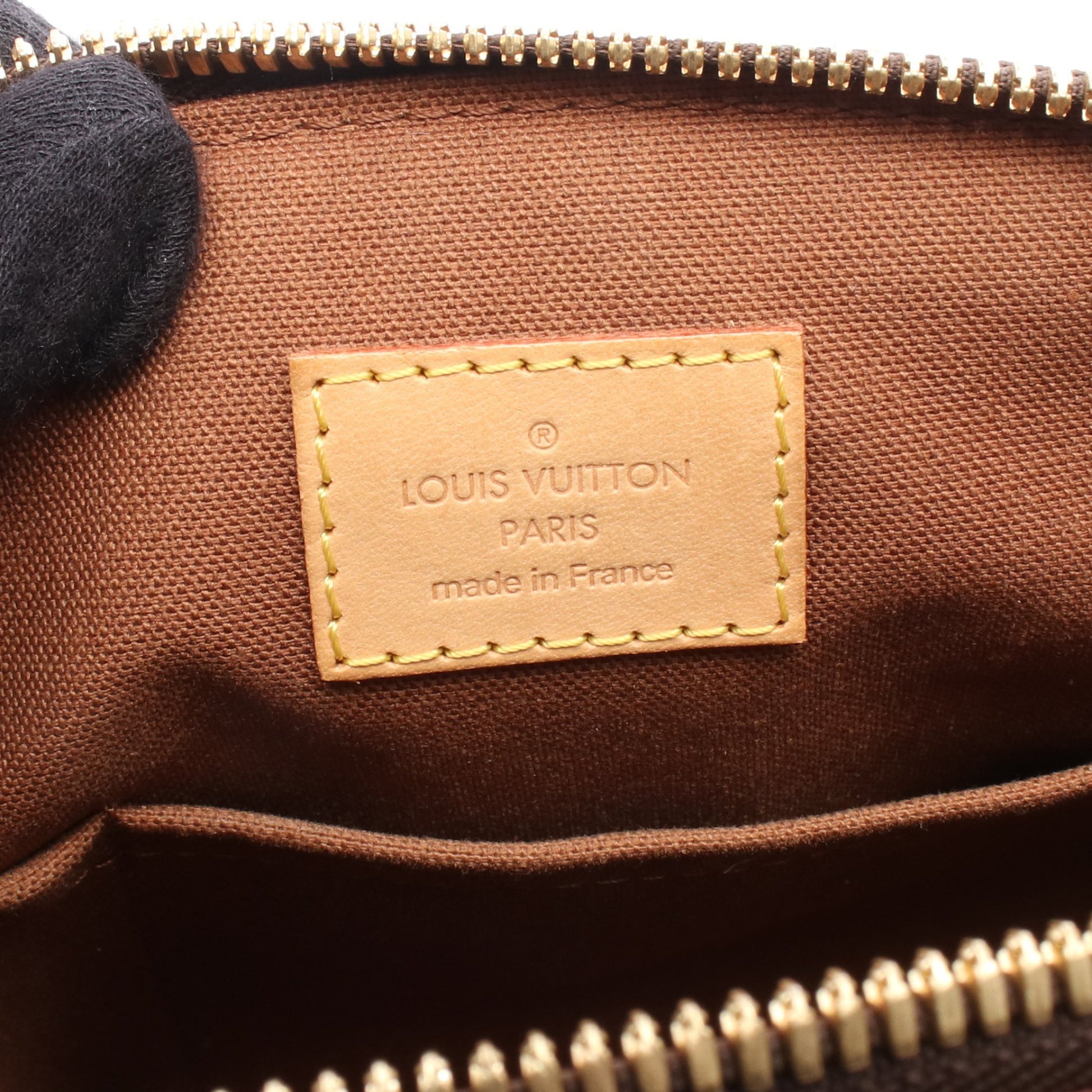 ティヴォリPM モノグラム ハンドバッグ PVC レザー ブラウン ルイヴィトン バッグ LOUIS VUITTON
