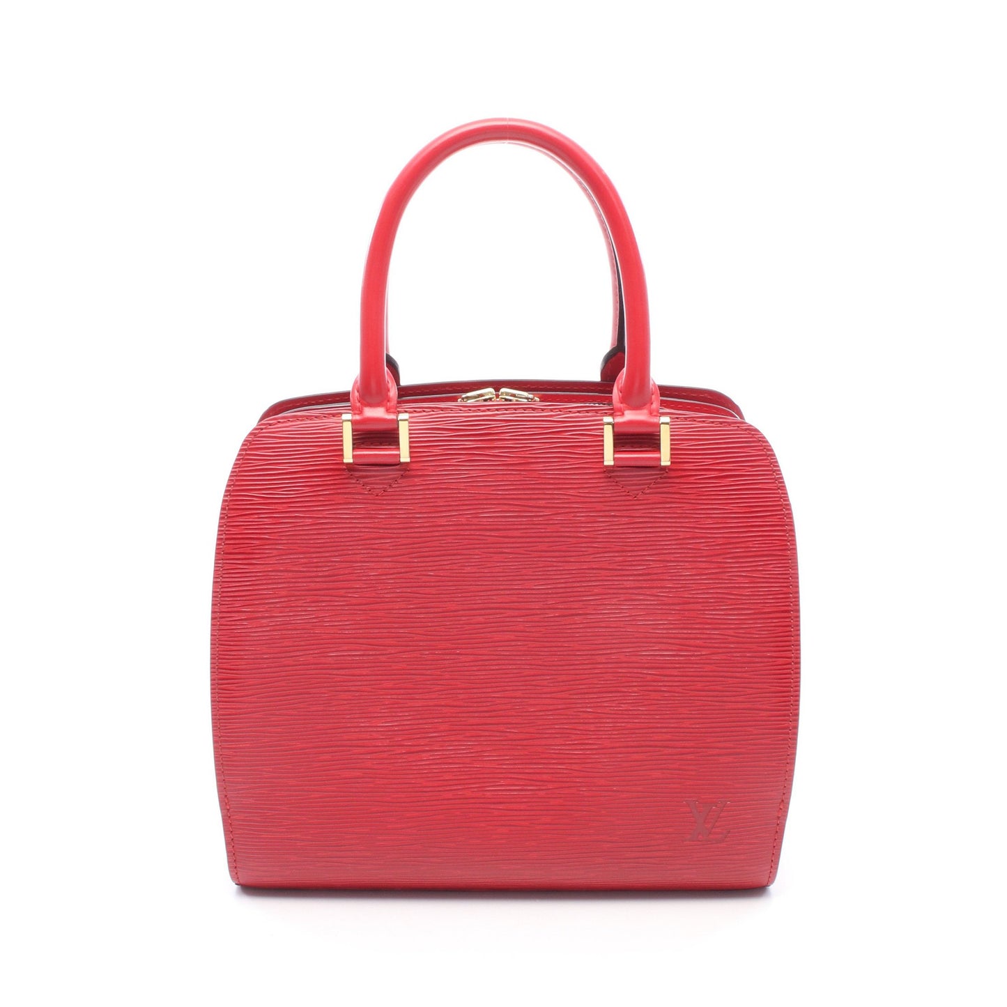 ポンヌフ エピ カスティリアンレッド ハンドバッグ レザー レッド ルイヴィトン バッグ LOUIS VUITTON