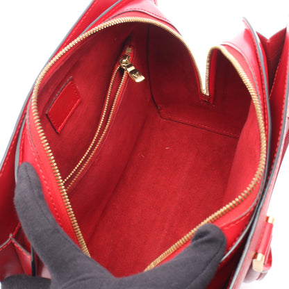 ポンヌフ エピ カスティリアンレッド ハンドバッグ レザー レッド ルイヴィトン バッグ LOUIS VUITTON
