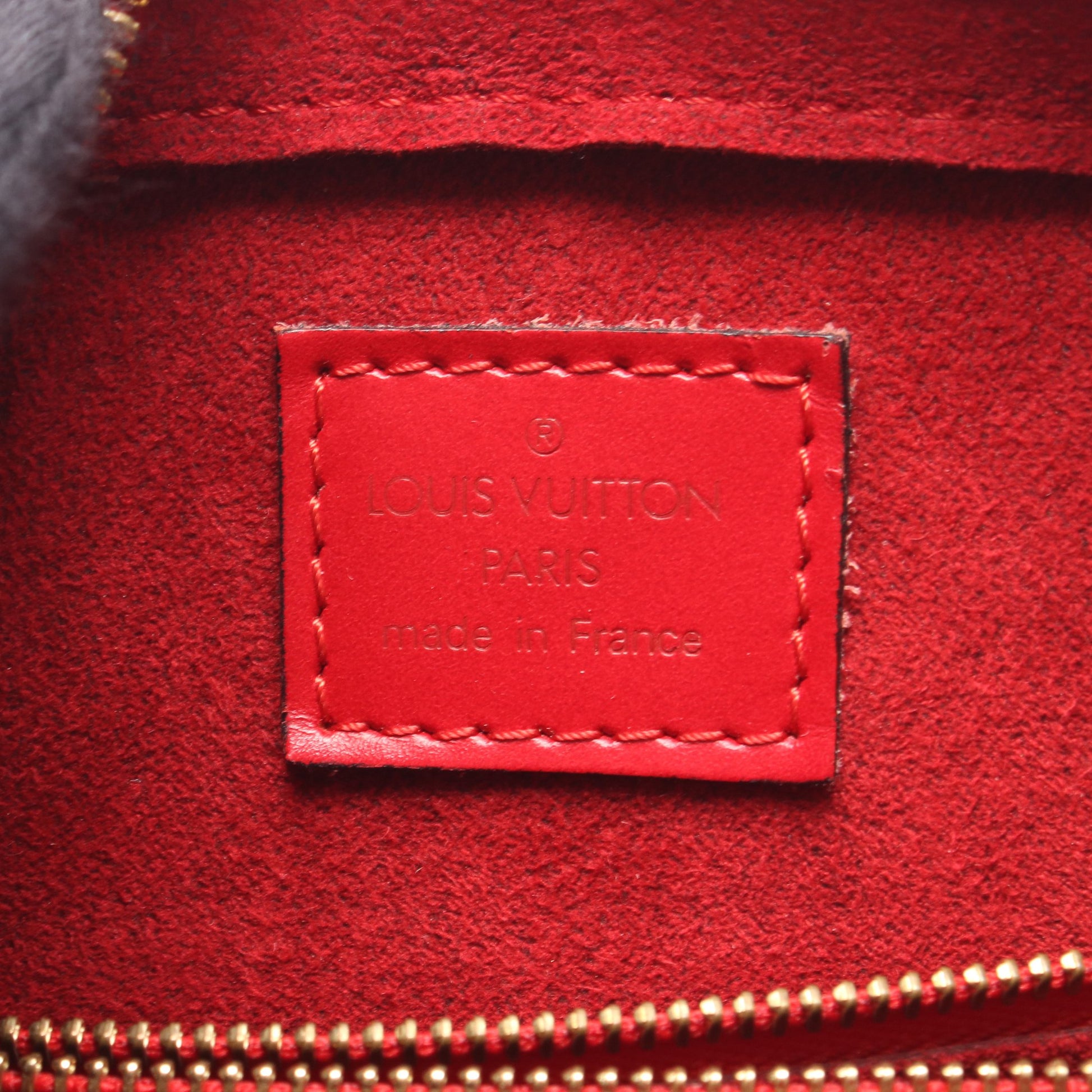 ポンヌフ エピ カスティリアンレッド ハンドバッグ レザー レッド ルイヴィトン バッグ LOUIS VUITTON