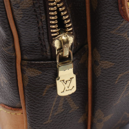 アマゾン モノグラム ショルダーバッグ PVC レザー ブラウン ルイヴィトン バッグ LOUIS VUITTON