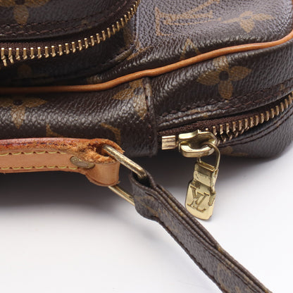 アマゾン モノグラム ショルダーバッグ PVC レザー ブラウン ルイヴィトン バッグ LOUIS VUITTON