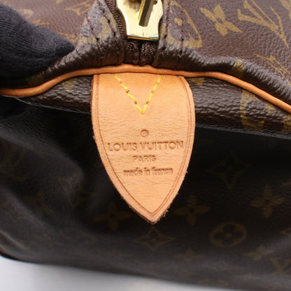 キーポル50 モノグラム ボストンバッグ PVC レザー ブラウン ルイヴィトン バッグ LOUIS VUITTON